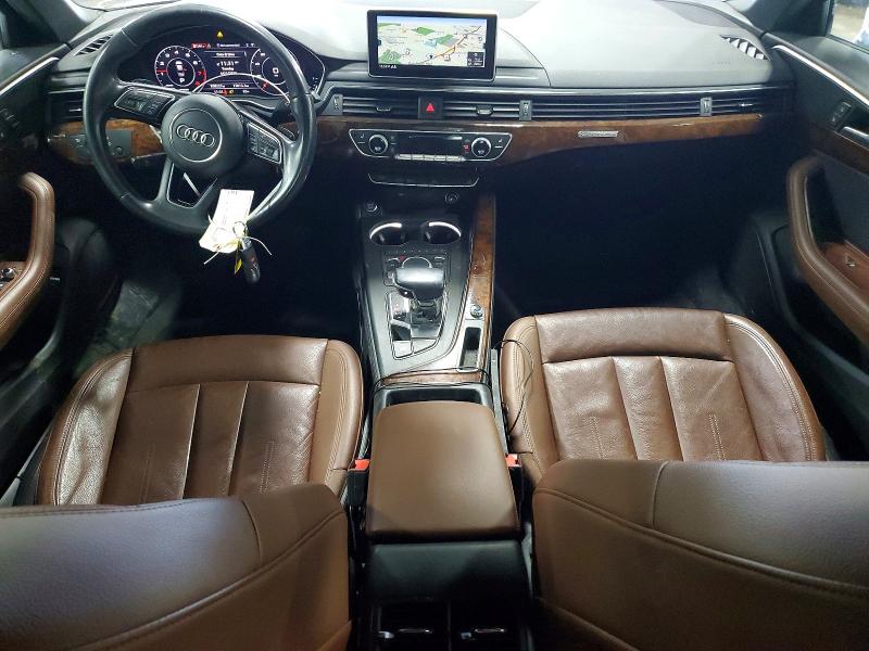 2019 Audi A4 VIN WAUENAF48KN006235 COPART salvage auction — SIDE, IL - SALVAGE CERTIFICATE, sold $6,200 on 2026-07-07 (photo 8)