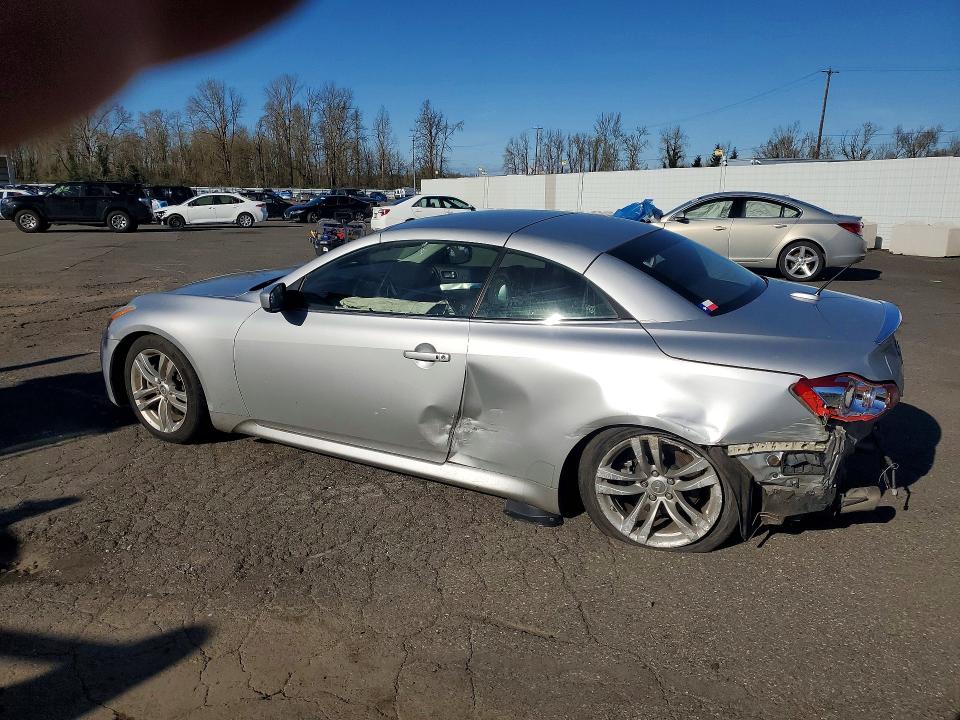 2010 Infiniti G VIN JN1CV6FE3AM350174 COPART salvage auction — SIDE, Or - Salvage Title Certificate, sold $650 on 2026-07-22 (photo 2)
