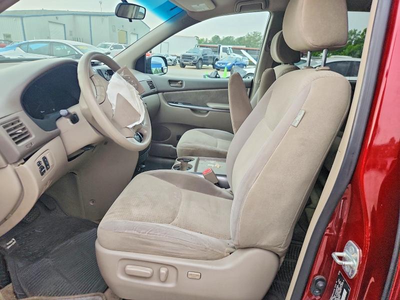 2008 Toyota Sienna VIN 5TDZK23CX8S206437 COPART salvage auction — FRONT END, Ms - Cert Of Title-Salvaged, sold $500 on 2026-07-03 (photo 7)