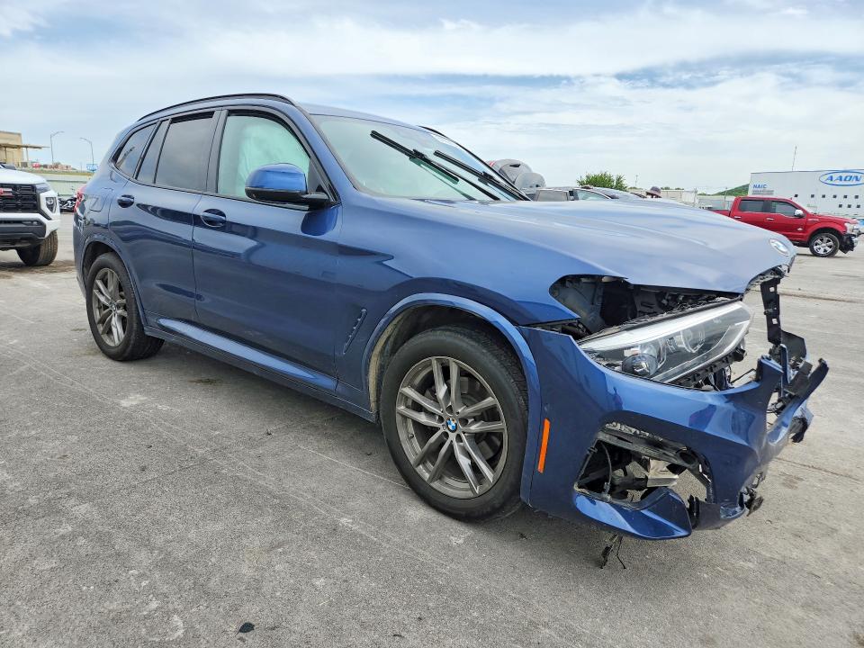 2021 BMW X3 VIN 5UXTY5C02M9D97096 COPART salvage auction — FRONT END, Ok - Cert Of Title-Salvage, sold $4,900 on 2026-07-15 (photo 4)