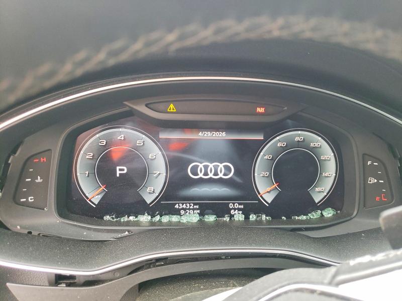 2021 Audi A6 VIN WAUL2AF21MN063376 COPART salvage auction — SIDE, Va - Cert Of Title - Salvage, sold $6,800 on 2026-07-10 (photo 9)