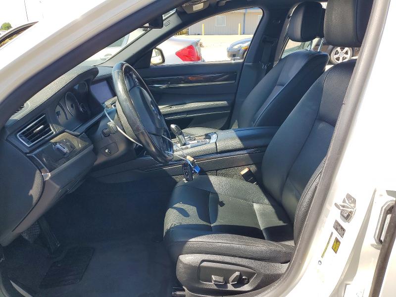 2013 BMW 7er VIN WBAYE4C50DDW22595 COPART salvage auction — FRONT END, Salvage Title, sold $2,150 on 2026-07-09 (photo 7)