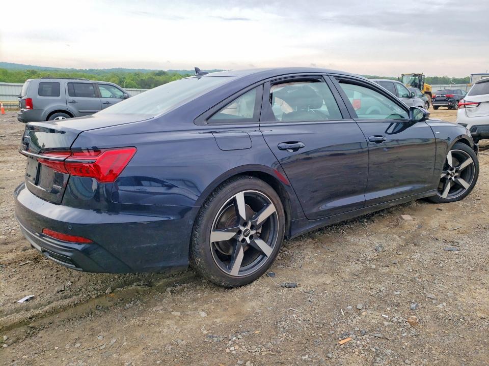 2021 Audi A6 VIN WAUL2AF21MN063376 COPART salvage auction — SIDE, Va - Cert Of Title - Salvage, sold $6,800 on 2026-07-10 (photo 3)