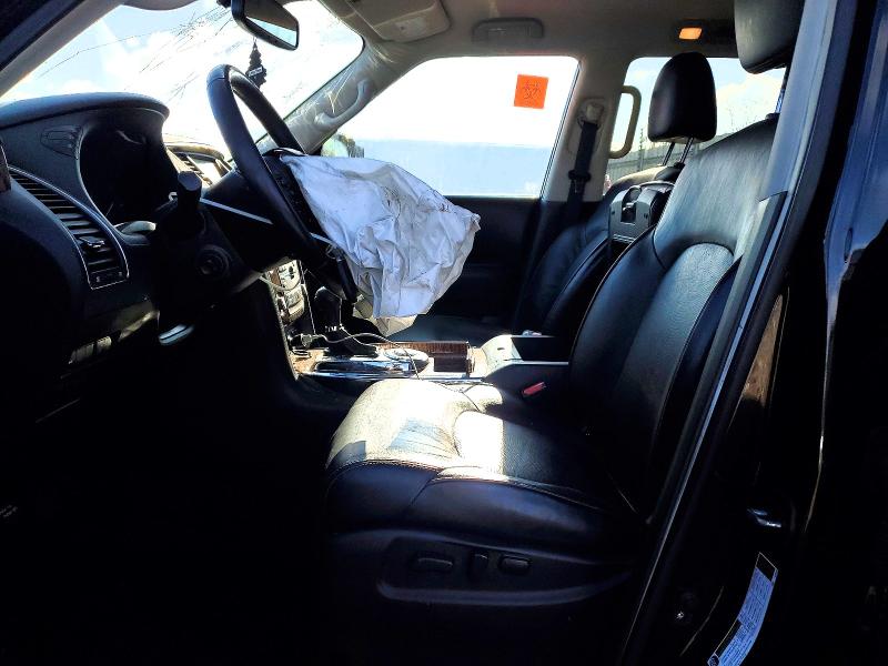 2020 Nissan Armada VIN JN8AY2ND4L9107688 COPART salvage auction — FRONT END, Il - Salvage Certificate, sold $3,150 on 2026-07-31 (photo 7)