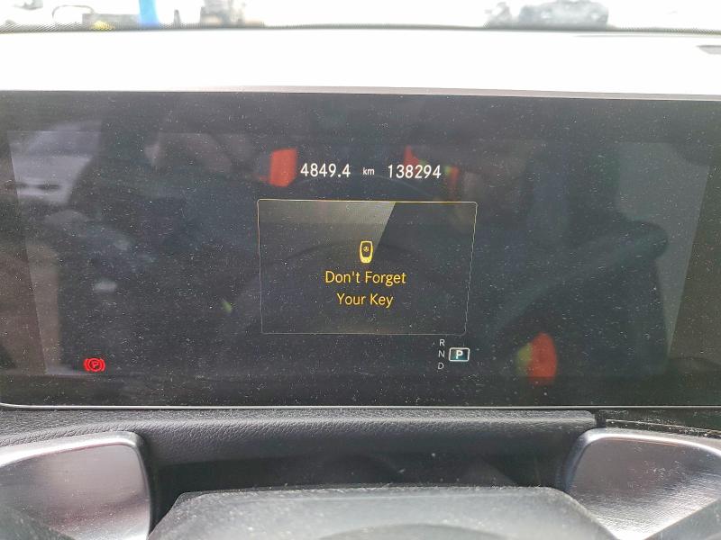 2020 Mercedes-benz Glb VIN WDC4M4HBXLW012672 COPART salvage auction — FRAME DAMAGE, Salvage Title, sold $11,700 on 2026-07-14 (photo 9)