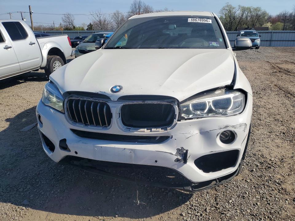 2019 BMW X6 VIN 5UXKU2C56K0Z64118 COPART salvage auction — FRONT END, NJ - CERT OF TITLE-SALVAGE, sold $450 on 2026-07-28 (photo 5)