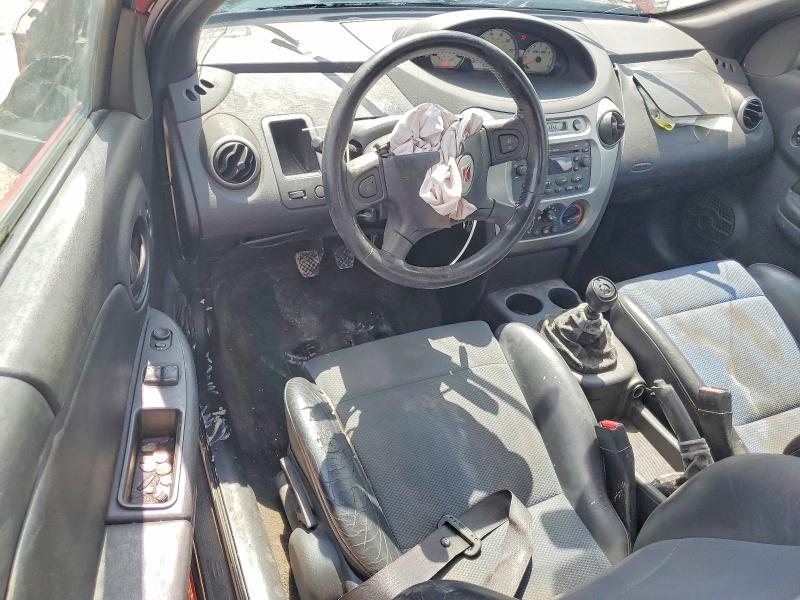 2005 Saturn Ion VIN 1G8AY12P65Z166372 COPART salvage auction — FRONT END, Tx - Salvage Vehicle Title, sold $100 on 2026-07-09 (photo 8)