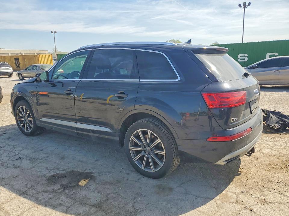 2017 Audi Q7 VIN WA1LHAF74HD039060 COPART salvage auction — FRONT END, In - Cert Of Title-Salvage Title, sold $150 on 2026-07-28 (photo 2)