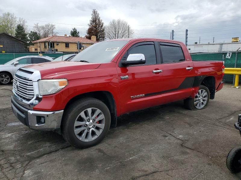 2016 Toyota Tundra VIN 5TFHW5F18GX553530 COPART salvage auction — SIDE, Salvage Title, sold $8,500 on 2026-07-16 (photo 1)