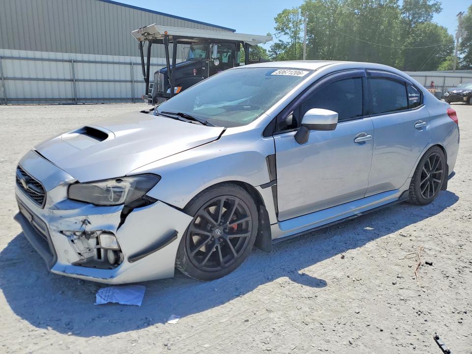 2018 Subaru Wrx VIN JF1VA1C68J9809256 COPART salvage auction — SIDE, Nc - Salvage Certificate Of Title, sold $3,500 on 2026-07-22 (photo 1)