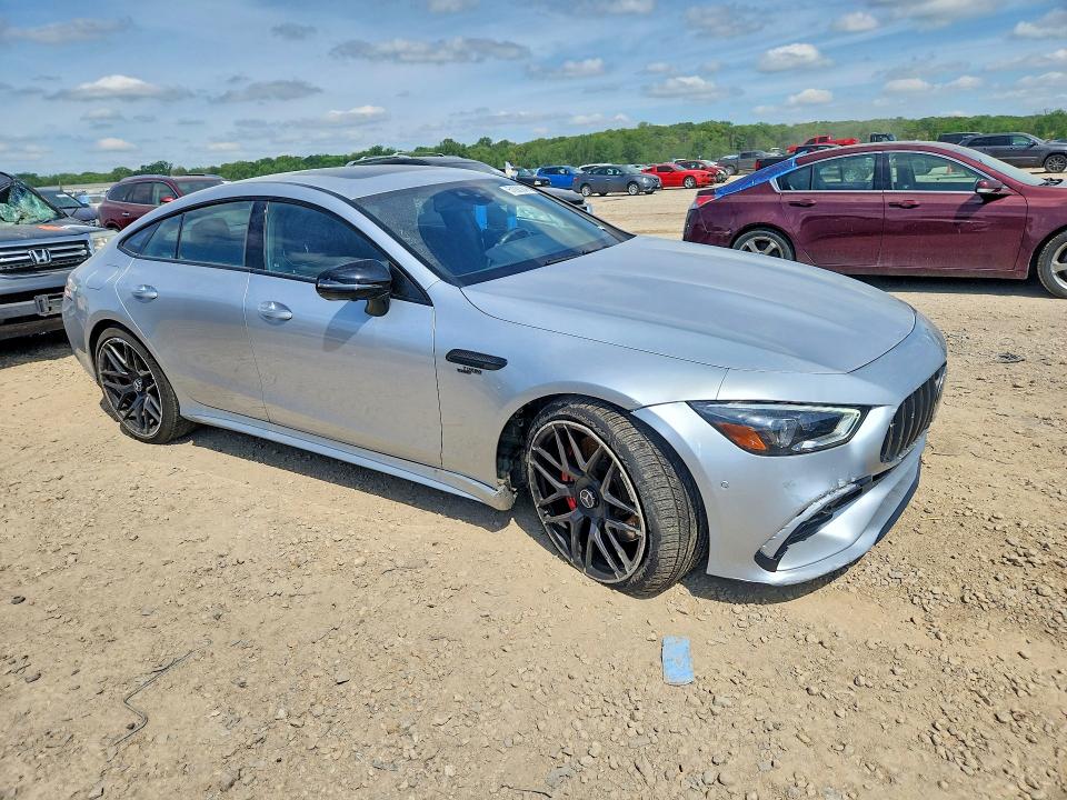 2023 Mercedes-benz AMG GT VIN W1K7X6BB6PA054327 COPART salvage auction — FRONT END, Ks - Cert Of Title-Salvage, sold $42,500 on 2026-07-09 (photo 4)