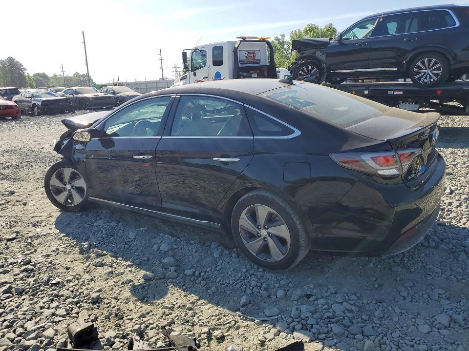 2016 Hyundai Sonata VIN KMHE34L12GA018069 COPART salvage auction — FRONT END, Nc - Salvage Certificate Of Title, sold $500 on 2026-07-08 (photo 2)