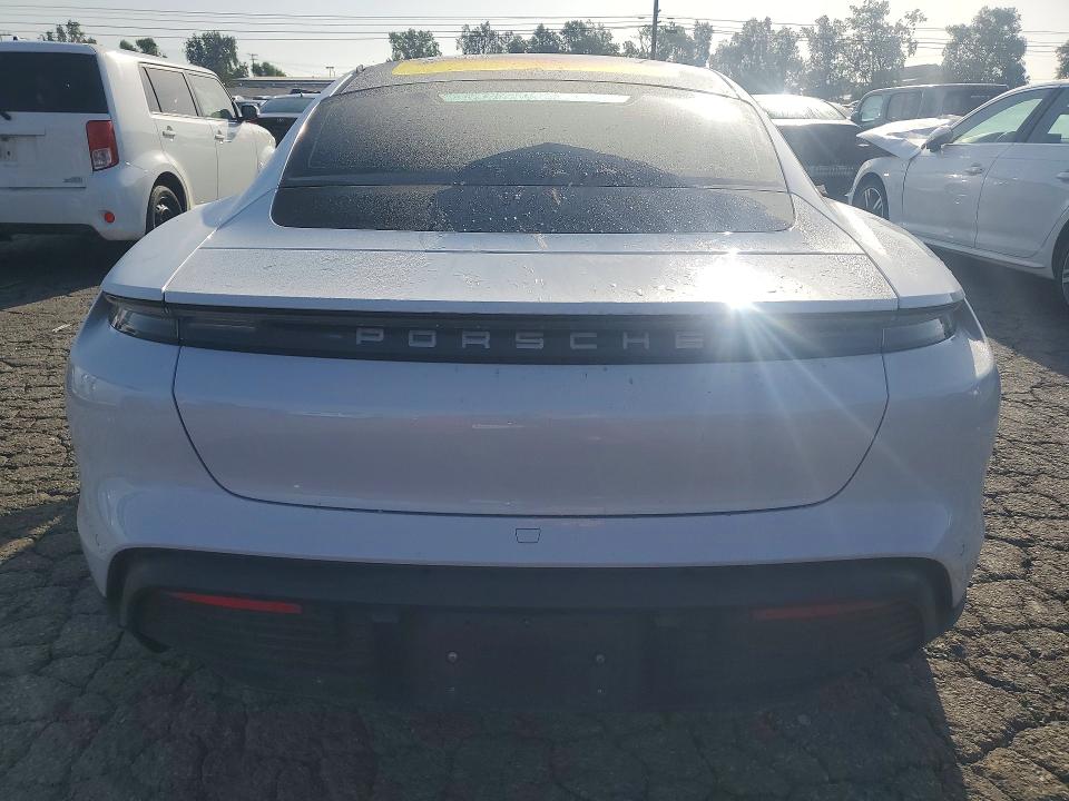 2021 Porsche Taycan VIN WP0AB2Y19MSA40873 COPART salvage auction — SIDE, Ca - Salvage Certificate, sold $30,500 on 2026-07-16 (photo 6)