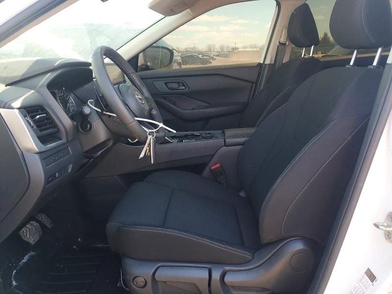 2024 Nissan Rogue VIN JN8BT3ABXRW439142 COPART salvage auction — FRONT END, Salvage Title, sold $225 on 2026-07-21 (photo 7)
