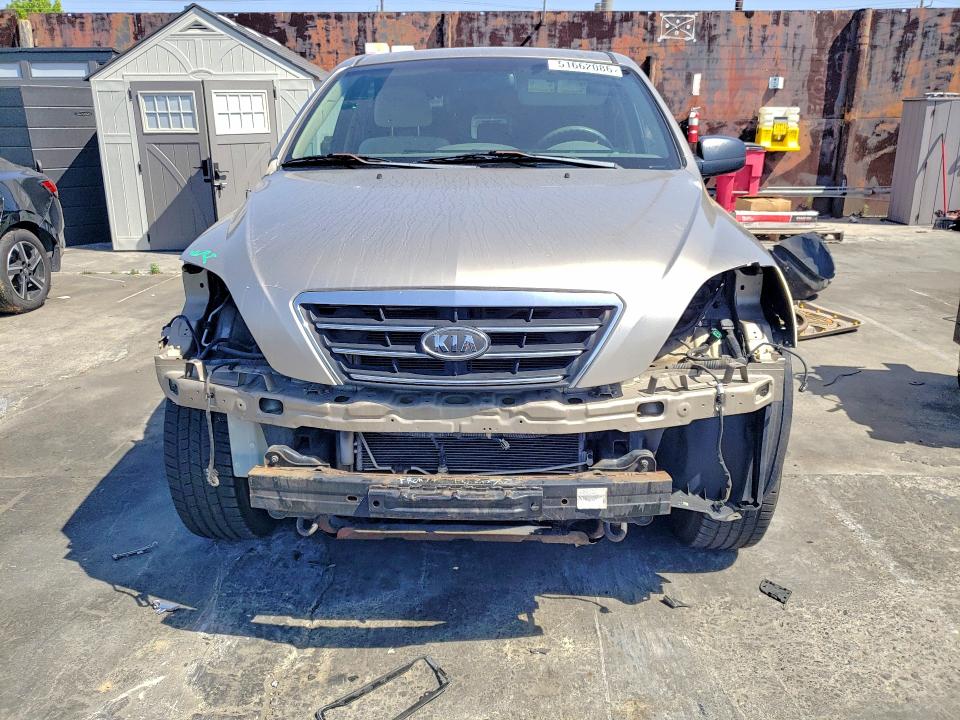 2008 Kia Sorento VIN KNDJD735785811947 COPART salvage auction — FRONT END, Ca - Salvage Certificate, sold $450 on 2026-07-15 (photo 5)