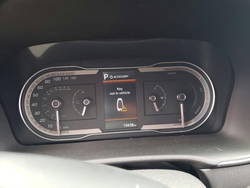 2024 Hyundai Tucson VIN KM8JBCD12RU237688 COPART salvage auction — FRONT END, HI - CERTIFICATE OF SALVAGE, sold $1,700 on 2026-07-13 (photo 9)