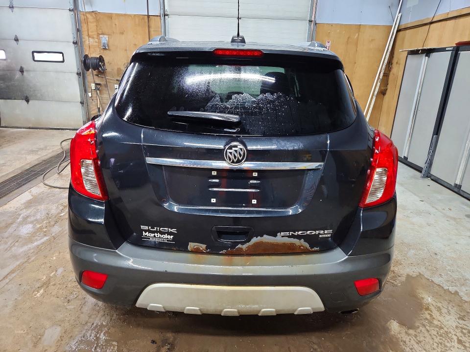 2015 Buick Encore VIN KL4CJFSB1FB235655 COPART salvage auction — FRONT END, Mi - Certificate Of Title, sold $500 on 2026-07-22 (photo 6)