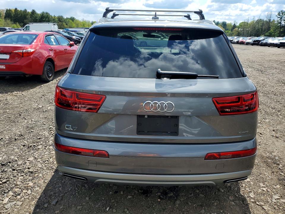 2018 Audi Q7 VIN WA1AHAF76JD005344 COPART salvage auction — FRONT END, Md - Cert Of Salvage > 75% Damage, sold $6,600 on 2026-07-06 (photo 6)