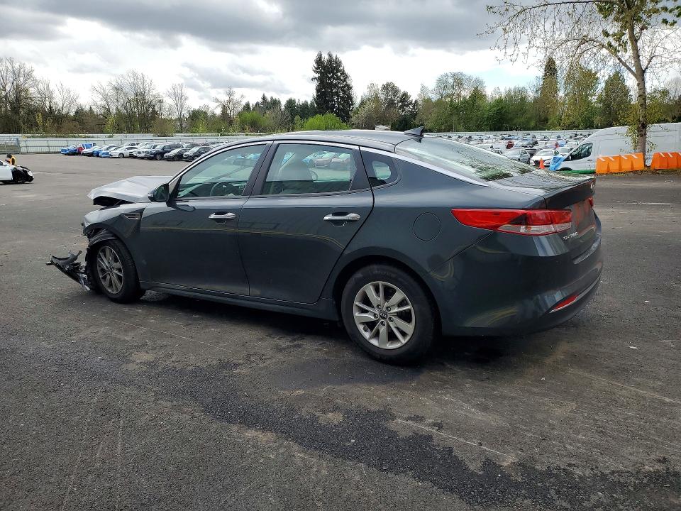 2016 Kia Optima VIN 5XXGT4L30GG017859 COPART salvage auction — FRONT END, Or - Lien Papers Salvage, sold $150 on 2026-07-29 (photo 2)