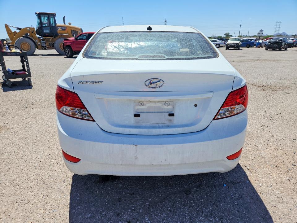 2012 Hyundai VIN KMHCU4AE5CU256310 COPART salvage auction — FRONT END, Az - Cert Of Title - Salvage, sold $1,150 on 2026-07-10 (photo 6)