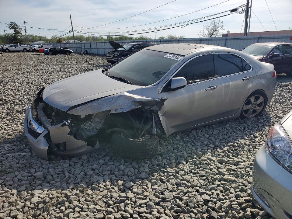 2009 Acura Tsx VIN JH4CU26669C030655 COPART salvage auction — FRONT END, NJ - CERT OF TITLE-SALVAGE (P), sold $200 on 2026-07-27 (photo 1)
