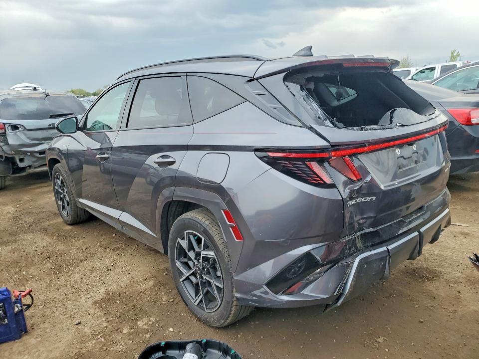 2025 Hyundai Tucson VIN KM8JFDD16SU302042 COPART salvage auction — SIDE, Il - Salvage Certificate, sold $9,200 on 2026-07-21 (photo 2)