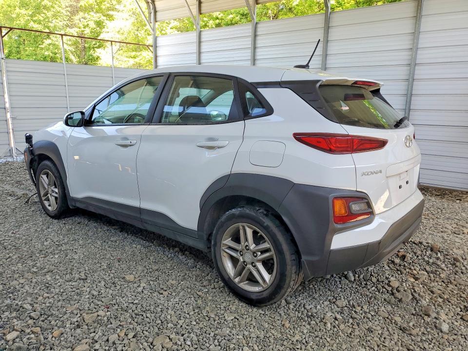 2021 Hyundai Kona VIN KM8K12AA4MU607649 COPART salvage auction — FRONT END, In - Certificate Of Title, sold $2,650 on 2026-07-07 (photo 2)