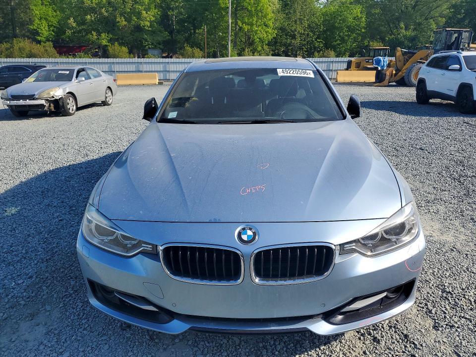 2013 BMW 3er VIN WBA3C1G55DNR48895 COPART salvage auction — SIDE, Nc - Salvage Certificate Of Title, sold $2,200 on 2026-08-06 (photo 5)