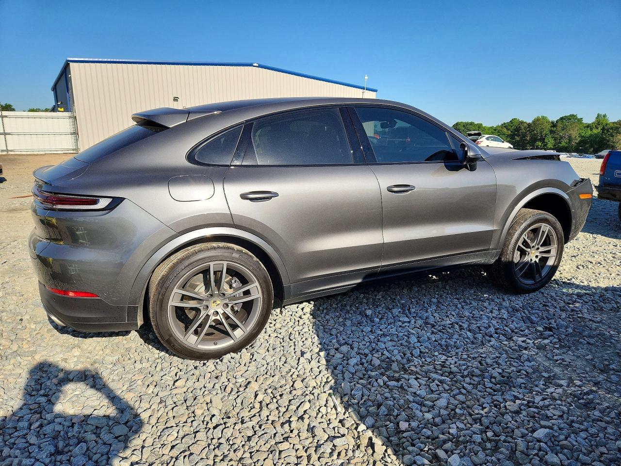 2024 Porsche Cayenne VIN WP1BA2AYXRDA49300 COPART salvage auction — Front End, GA - CERT OF TITLE-SALVAGE, sold $42,750 on 2026-07-02 (photo 3)