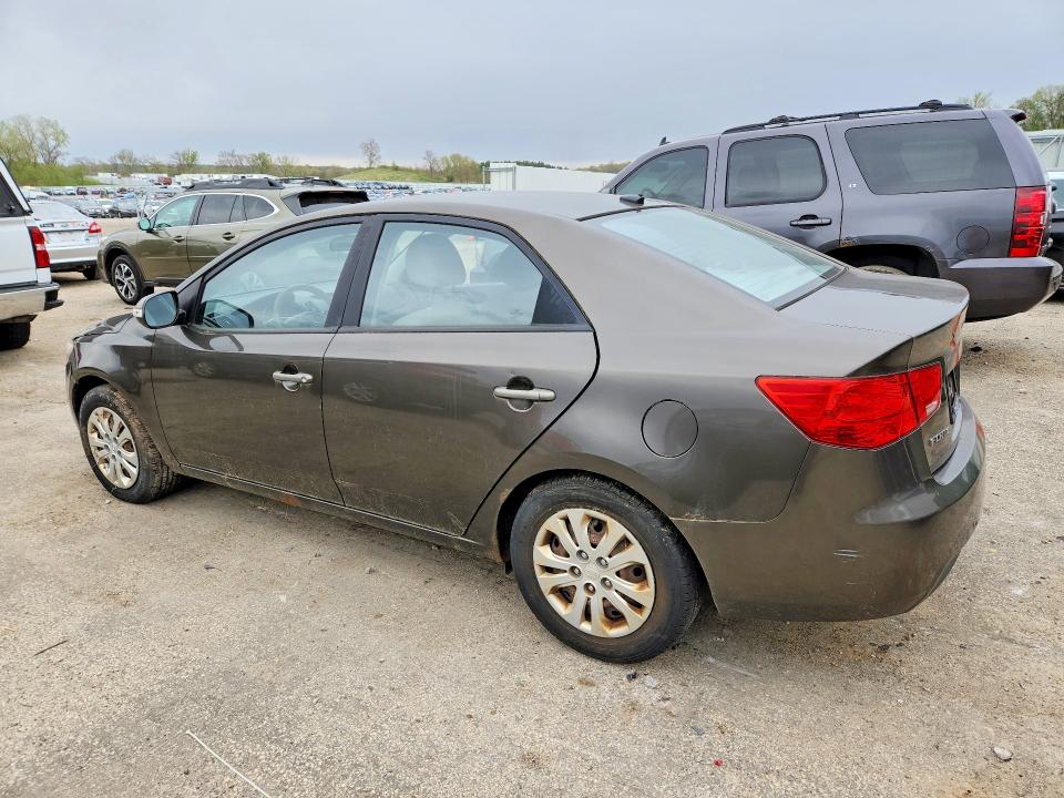 2010 Kia Forte VIN KNAFU4A26A5122644 COPART salvage auction — HAIL, Wi - Certificate Of Title, sold $200 on 2026-07-21 (photo 2)