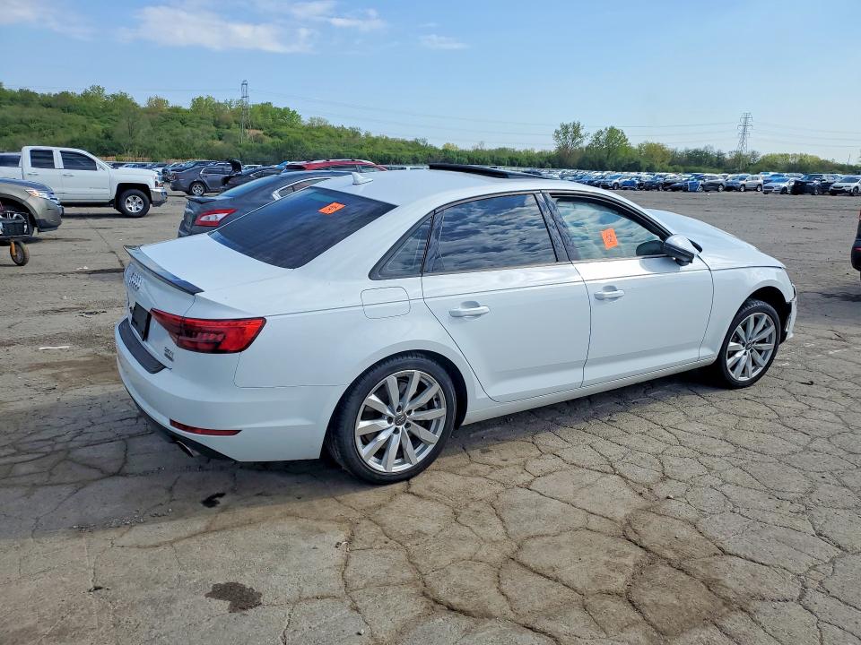 2017 Audi A4 VIN WAUANAF40HN039012 COPART salvage auction — FRONT END, IL - SALVAGE CERTIFICATE, sold $775 on 2026-07-24 (photo 3)
