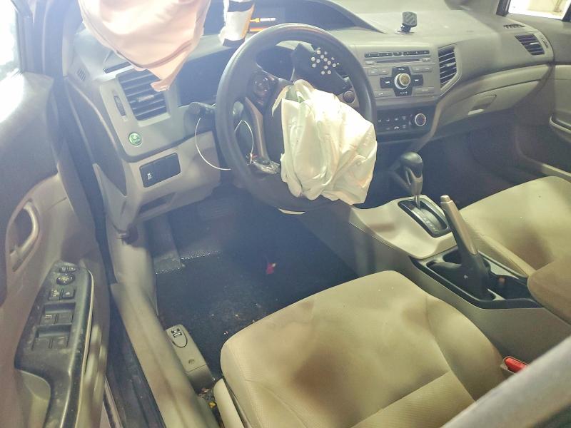 2012 Honda Civic VIN 19XFB2F55CE069040 COPART salvage auction — SIDE, Va - Cert Of Title - Salvage, sold $450 on 2026-07-02 (photo 8)