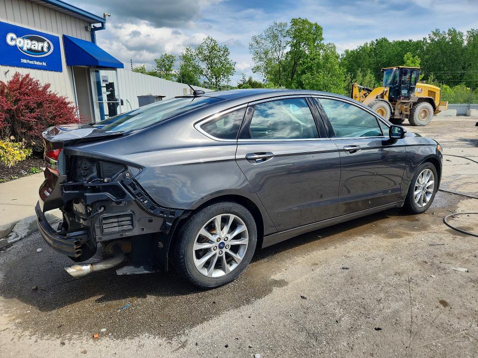 2017 Ford Fusion VIN 3FA6P0HD5HR372741 COPART salvage auction — REAR END, Ky - Bill Of Sale/Part Only/No Titl, sold $1,600 on 2026-07-06 (photo 3)