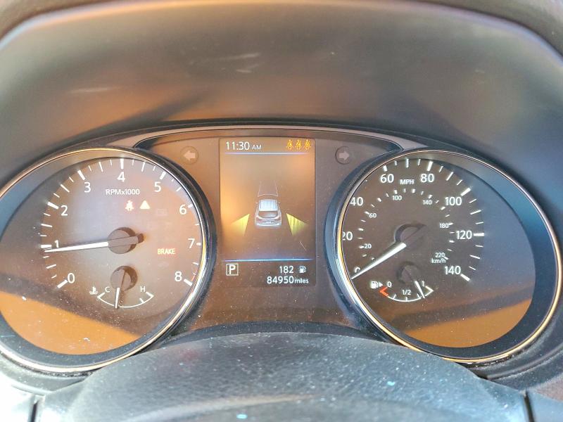 2020 Nissan Rogue VIN JN1BJ1CV2LW542272 COPART salvage auction — REAR END, Ca - Salvage Certificate, sold $3,100 on 2026-07-24 (photo 9)