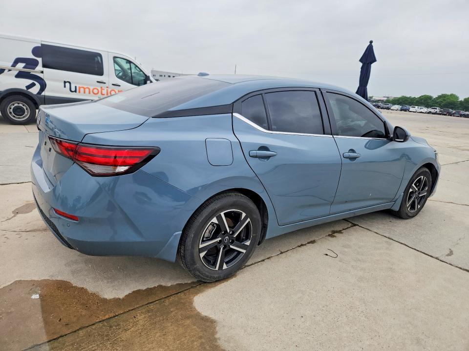 2025 Nissan Sentra VIN 3N1AB8CV6SY404730 COPART salvage auction — FRONT END, Tx - Certificate Of Title, sold $6,900 on 2026-07-02 (photo 3)