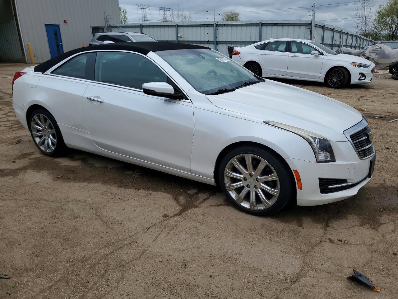 2015 Cadillac ATS VIN 1G6AA1RX5F0115289 COPART salvage auction — Side, IL - SALVAGE CERTIFICATE, sold $2,400 on 2026-07-02 (photo 4)