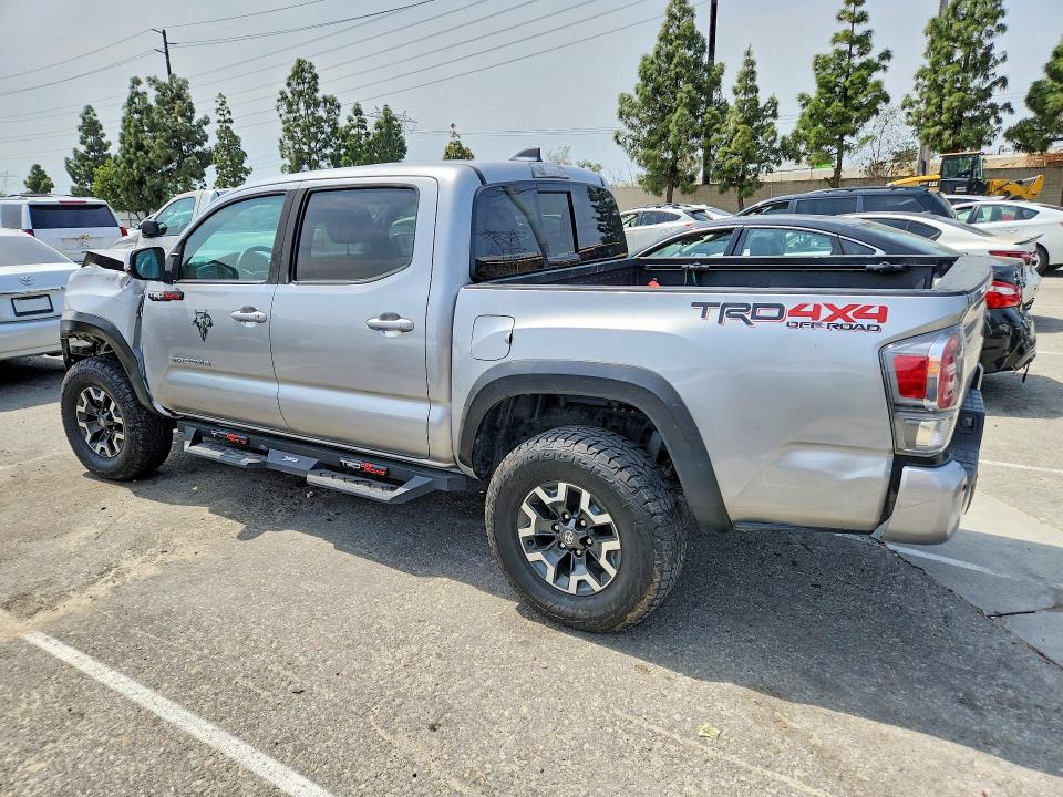 2021 Toyota Tacoma VIN 5TFCZ5AN2MX264943 COPART salvage auction — FRONT END, CA - SALVAGE CERTIFICATE, sold $15,700 on 2026-07-30 (photo 2)