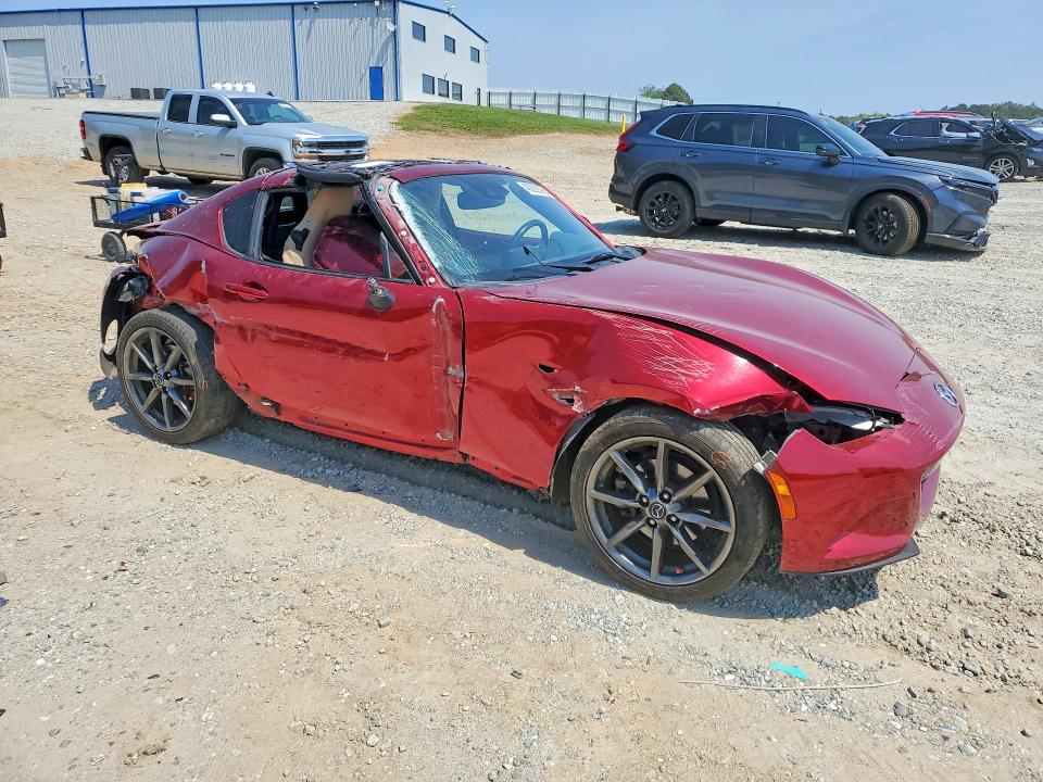 2019 Mazda Mx-5 miata VIN JM1NDAM77K0305716 COPART salvage auction — ALL OVER, Ga - Cert Of Title-Salvage, sold $1,800 on 2026-07-15 (photo 4)