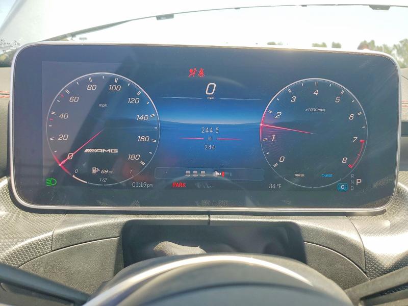2025 Mercedes-benz C-klasse VIN W1KAF8HB9SR252227 COPART salvage auction — SIDE, Ca - Salvage Certificate, sold $22,400 on 2026-07-09 (photo 9)
