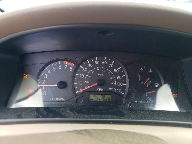 2005 Toyota Corolla VIN 1NXBR32E45Z413432 COPART salvage auction — REAR END, Nc - Salvage Certificate Of Title, sold $1,250 on 2026-07-02 (photo 9)