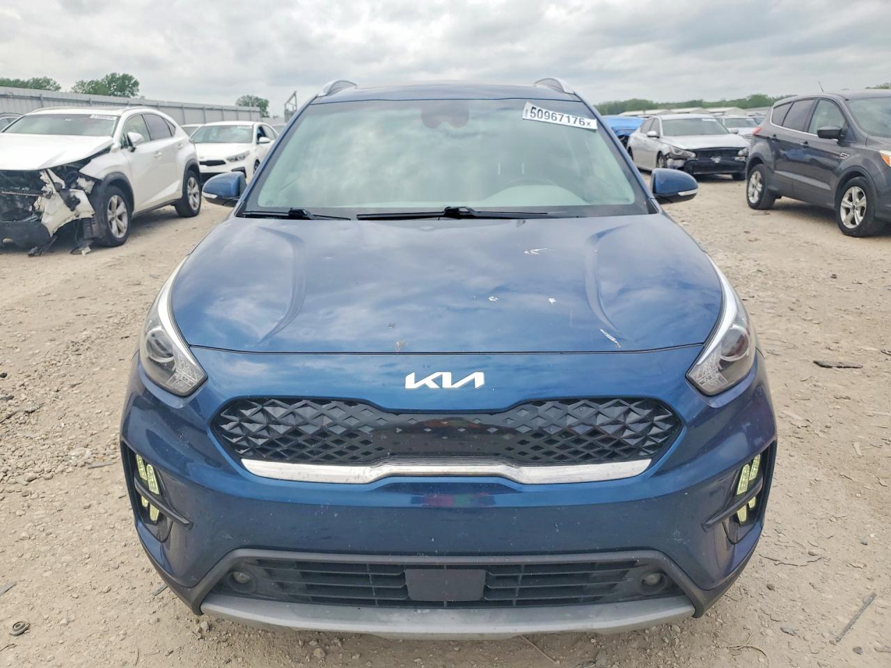 2022 Kia Niro VIN KNDCE3LC7N5495748 COPART salvage auction — Hail, KS - CERT OF TITLE-SALVAGE, sold $7,100 on 2026-07-07 (photo 5)