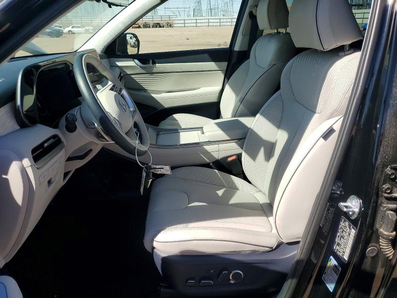 2025 Hyundai Palisade VIN KM8R7DGE6SU878437 COPART salvage auction — FRONT END, Ca - Salvage Certificate, sold $19,600 on 2026-08-31 (photo 7)