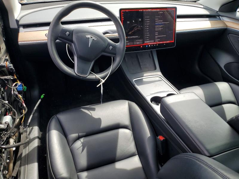 2023 Tesla Model 3 VIN 5YJ3E1EA7PF706481 COPART salvage auction — FRONT END, Ca - Salvage Certificate, sold $8,600 on 2026-07-02 (photo 8)