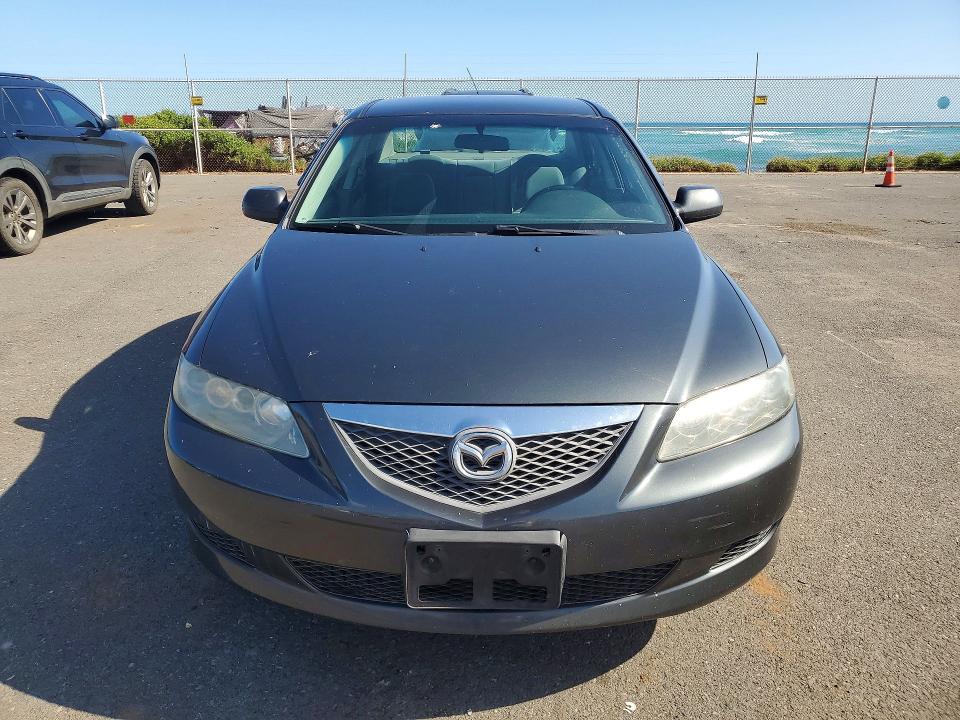 2005 Mazda 6 VIN 1YVFP80C655M59679 COPART salvage auction — REAR END, Hi - Certificate Of Salvage, sold $70 on 2026-07-20 (photo 5)
