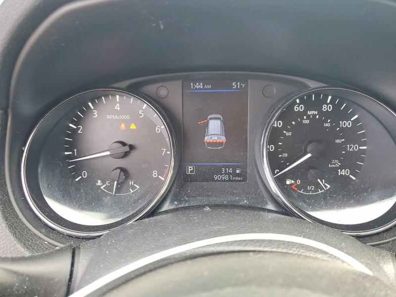 2020 Nissan Rogue VIN 5N1AT2MV9LC709408 COPART salvage auction — REAR END, Az - Cert Of Title - Salvage, sold $4,900 on 2026-07-02 (photo 9)