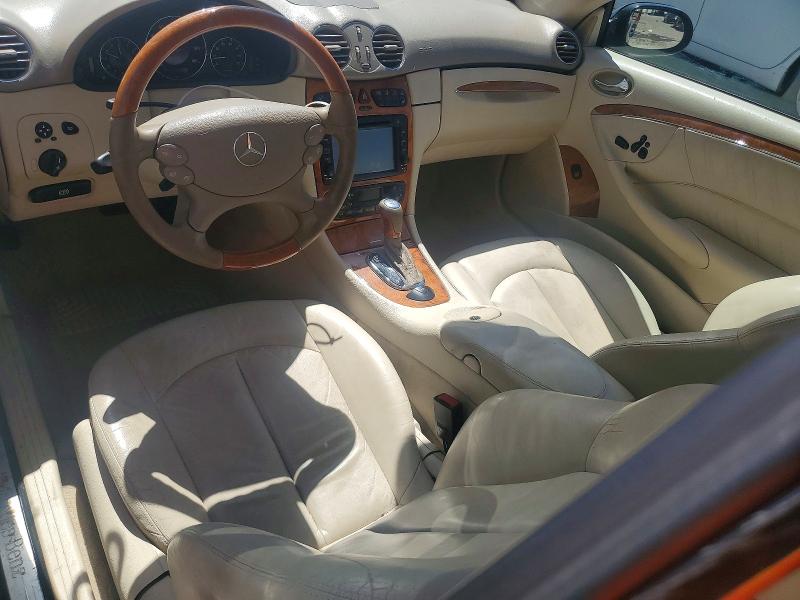 2004 Mercedes-benz Clk-klasse VIN WDBTK75GX4T010219 COPART salvage auction — REAR END, Sc - Cert Of Title-Salvage, sold $1,150 on 2026-07-13 (photo 8)