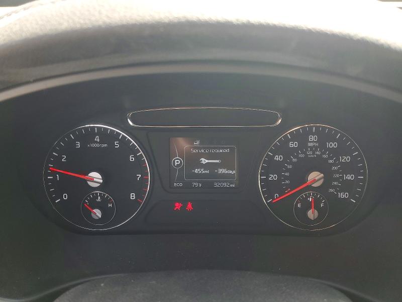 2018 Kia Sorento VIN 5XYPG4A38JG407098 COPART salvage auction — HAIL, Ks - Certificate Of Title, sold $500 on 2026-07-28 (photo 9)