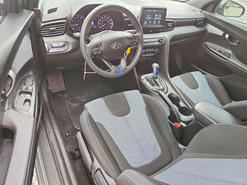 2019 Hyundai Veloster VIN KMHTG6AF6KU017374 COPART salvage auction — FRONT END, Ar - Cert Of Title-Salvage, sold $4,200 on 2026-07-06 (photo 8)
