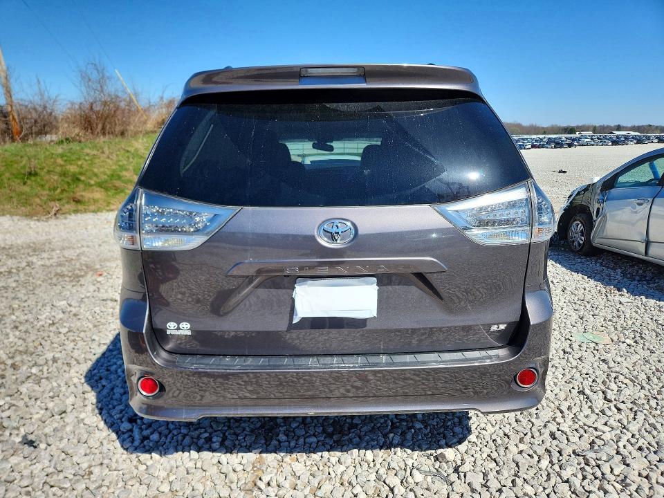 2013 Toyota VIN 5TDXK3DC5DS298188 COPART salvage auction — FRONT END, Mi - Certificate Of Title, sold $175 on 2026-07-23 (photo 6)