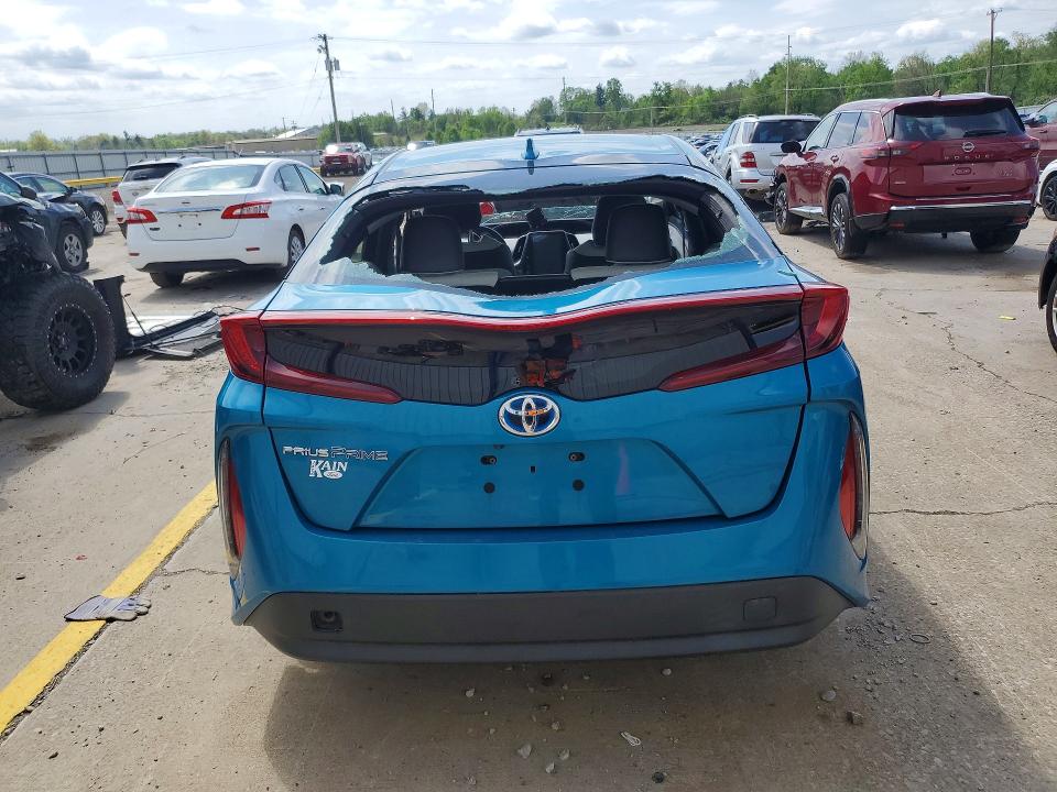 2017 Toyota Prius VIN JTDKARFP8H3004242 COPART salvage auction — ROLLOVER, Ky - Bill Of Sale/Part Only/No Titl, sold $2,200 on 2026-07-08 (photo 6)